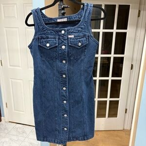 Vintage Guess Blue Denim Mini Dress